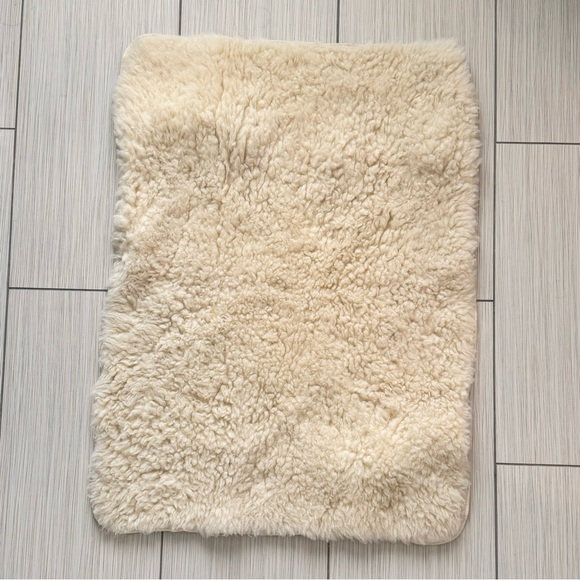 anstel Bedding Lambswool Underlay Crib Mattress Pad